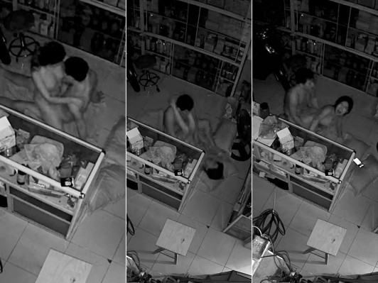 Địt tung lồn máy bay tại cửa hàng – hack camera